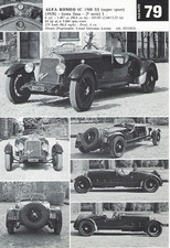 Sammelkarte Old Auto 79 ALFA ROMEO 6C 1500 SS (1928)