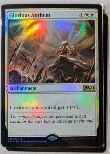 Mtg glorious anthem - anthem, nm