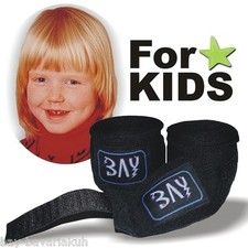 BAY FOR KIDS Boxbandagen Box-Bandagen KINDER Kick-Boxen Hand Faust Faustbandagen
