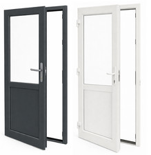 Kunststoff Nebeneingangstür