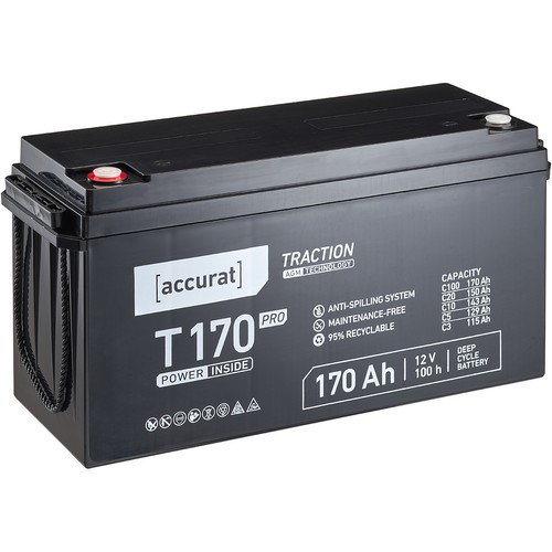 Solarbatterie agm 12v 170ah - solarbatterie,