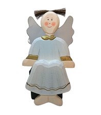 Deko Weihnachtsengel weiß von