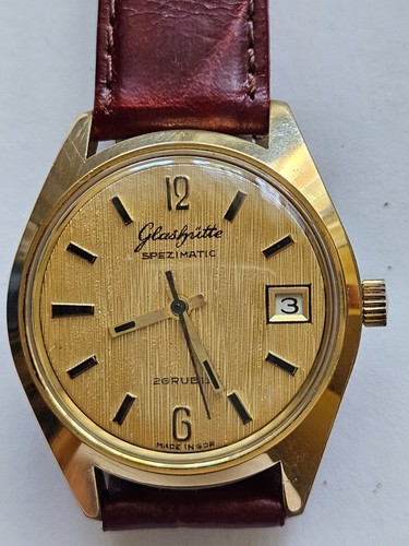 Glashütte spezimatic 37mm gdr - spezimatic,