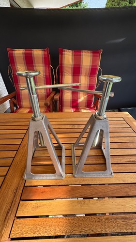 2er set aluminium - 2er-set, stützböcke