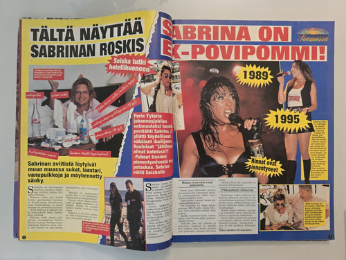 Sabrina salerno very rare - sabrina,