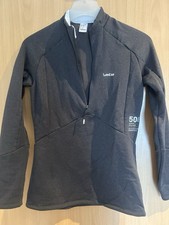 Wedze Skirolli Damen Grau Größe S Stehkragen neuwertig Sport Pullover Ski Winte