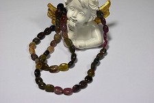 TURMALIN Strang Schmuck Basteln Edelstein Halskette Heilstein Kette Collier NEU