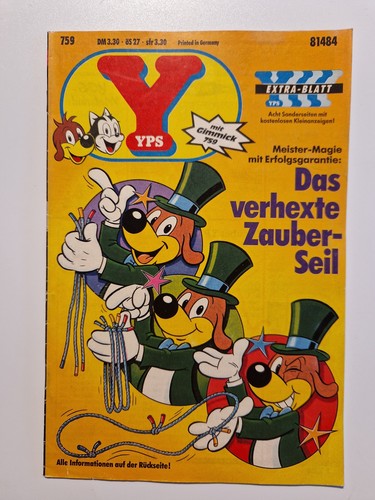 Yps heft 759 ohne - nr.759, gimmick