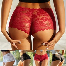 Damen Sexy Spitze G-String Unterwäsche Slip Dessous Tanga Panty Unterhosen ~