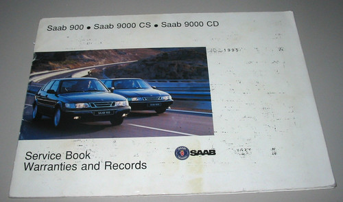 Serviceplan scheckheft saab - serviceplan,