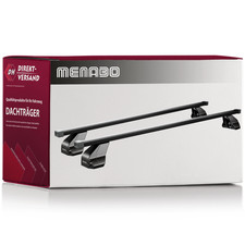 Stahl Dachträger Menabo Omega Black für Honda Jazz IV Typ GK neu