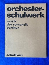 Streich ORCHESTER SCHULWERK ROMANTIK variable Besetzung Helmut May Schott ED6167
