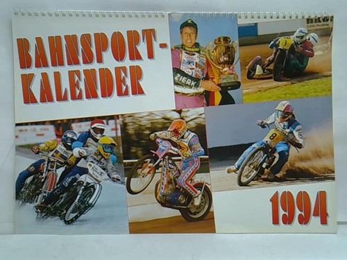 Bahnsport kalender 1994 - kalender,