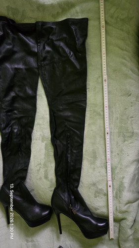 Overknee stiefel schwarz - stiefel, gr