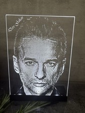 Dave Gahan ( Depeche Mode ) LED Leuchtbild 