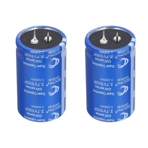 Superkondensator 7v 500f - 2x, 2,7v