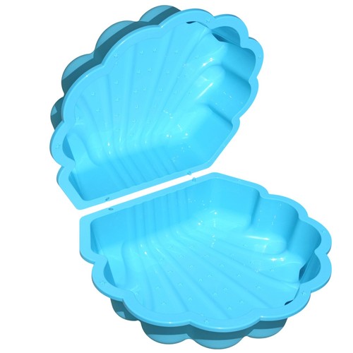 Wassermuschel türkis tlg - türkis, 2-tlg
