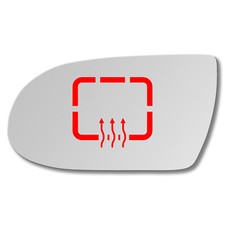 Spiegelglas Links Beheizbar