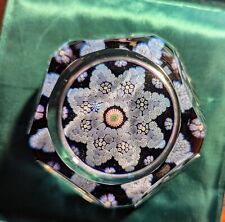 Whitefriars Paperweight von 1979, Briefbeschwerer, Bleikristall 
