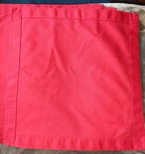 Gobelin Tischset Platzset Deckchen Farbe Rot Stoffserviette