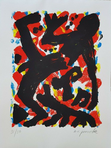 Penck siebdruck handsigniert - penck,