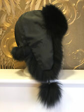 FUCHS MÜTZE FUCHS CHAPPKA FLIEGERMÜTZE TSCHAPKA PELZ MÜTZE UNISEX PELZ HUT