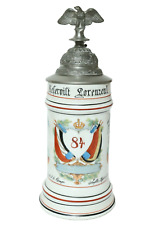 Alter Reservistenkrug IR 84 Schleswig Haldersleben Krug Bierkrug Sachsen Anhalt