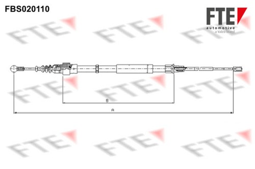 Fte bremsseil seilzug - bremsseil,
