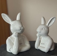 Tiziano keramik deko hase - tiziano,