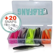 ✅ELBFANG Gummifisch Zander