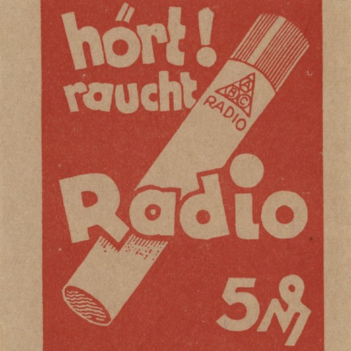 Radio zigaretten tabaktüte - radio,