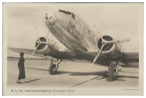 S403 flugzeug klm douglas - flugzeug,