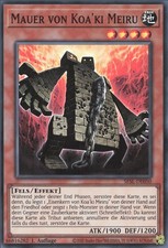 YuGiOh Mauer von Koa'ki Meiru SESL-DE050 Super Rare Neu 1st
