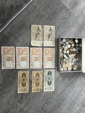 Konvolut  Münzen + Banknoten