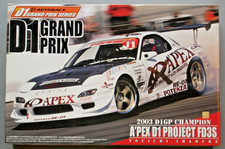 Mazda RX-7 FD3S, D1 Grand Prix 2003, 1:24, "A'pex D1 Project", Aoshima 033784