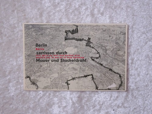 Berlin zerrissen durch mauer - berlin,