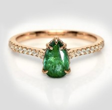 Ring 14 Karat Roségold- 1,01