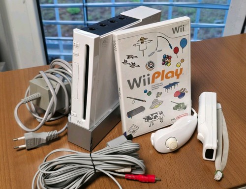 Nintendo wii konsole weiß mit - nintendo,