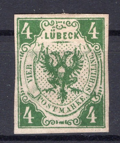 Lübeck ungummiert mh - ungummiert, *