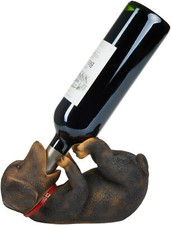 Weinflaschenhalter dackel deko - weinflaschenhalter,