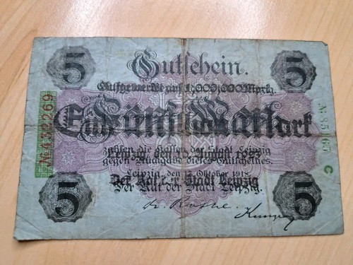 Notgeld million überdruck - million,