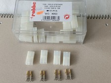 Robbe Modellsport Art.-Nr. 4063 TAM - Gold Stecker, 4 Stck. neu