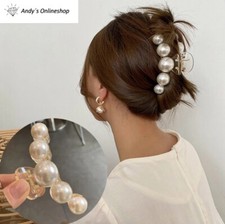 Perlen Haarklammer Haarspange