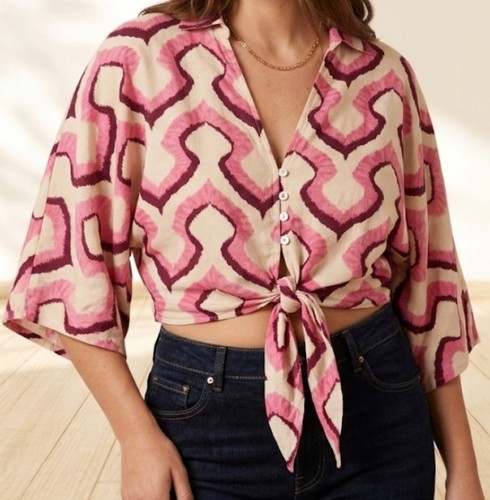 Stylische leinenbluse zara - stylische,