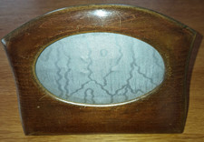 Standbilderrahmen, Biedermeier, Nußholz