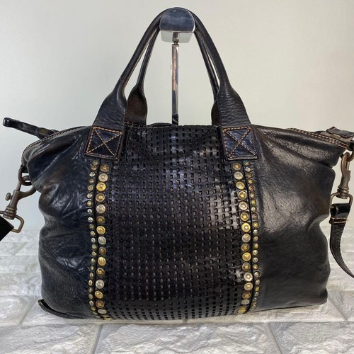 Campomaggi studded satchel - campomaggi,