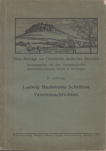 Buch ludwig bechsteins - ludwig,