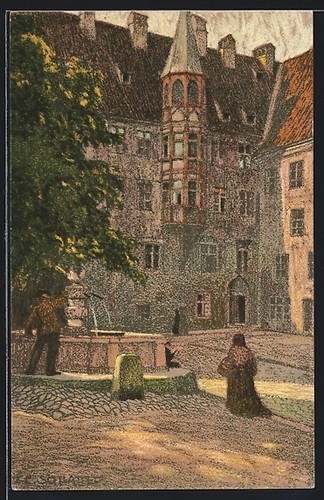 Künstler ernst e - künstler-ak,