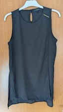 Top Bluse Blusentop schwarz gold S 36 NEU