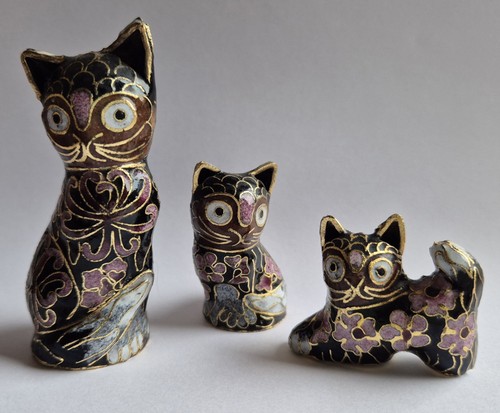 Miniatur katzenfiguren - 3,